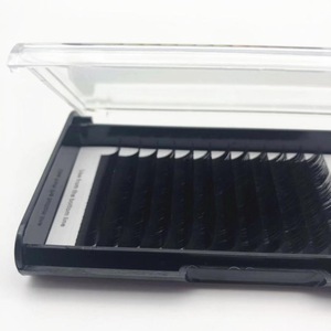 best selling products makeup suppliers human 3d eyelashes extension with custom private pack