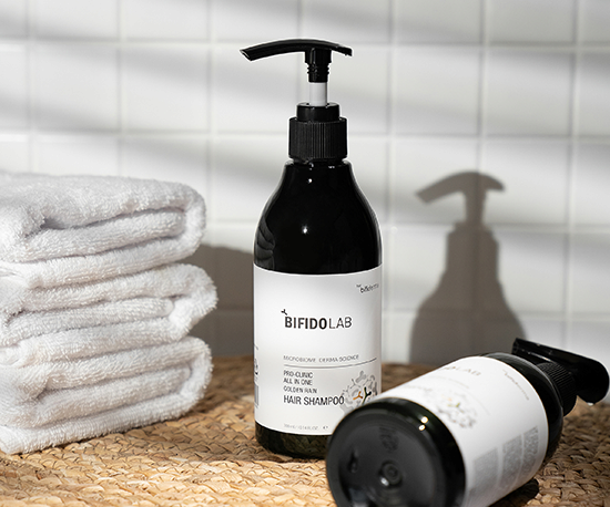 BIFIDOLAB PRO-CLINIC ALL IN ONE GOLDEN RAIN HAIR SHAMPOO