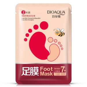 Bioaqua winter care nourishing skin honey essence foot mask