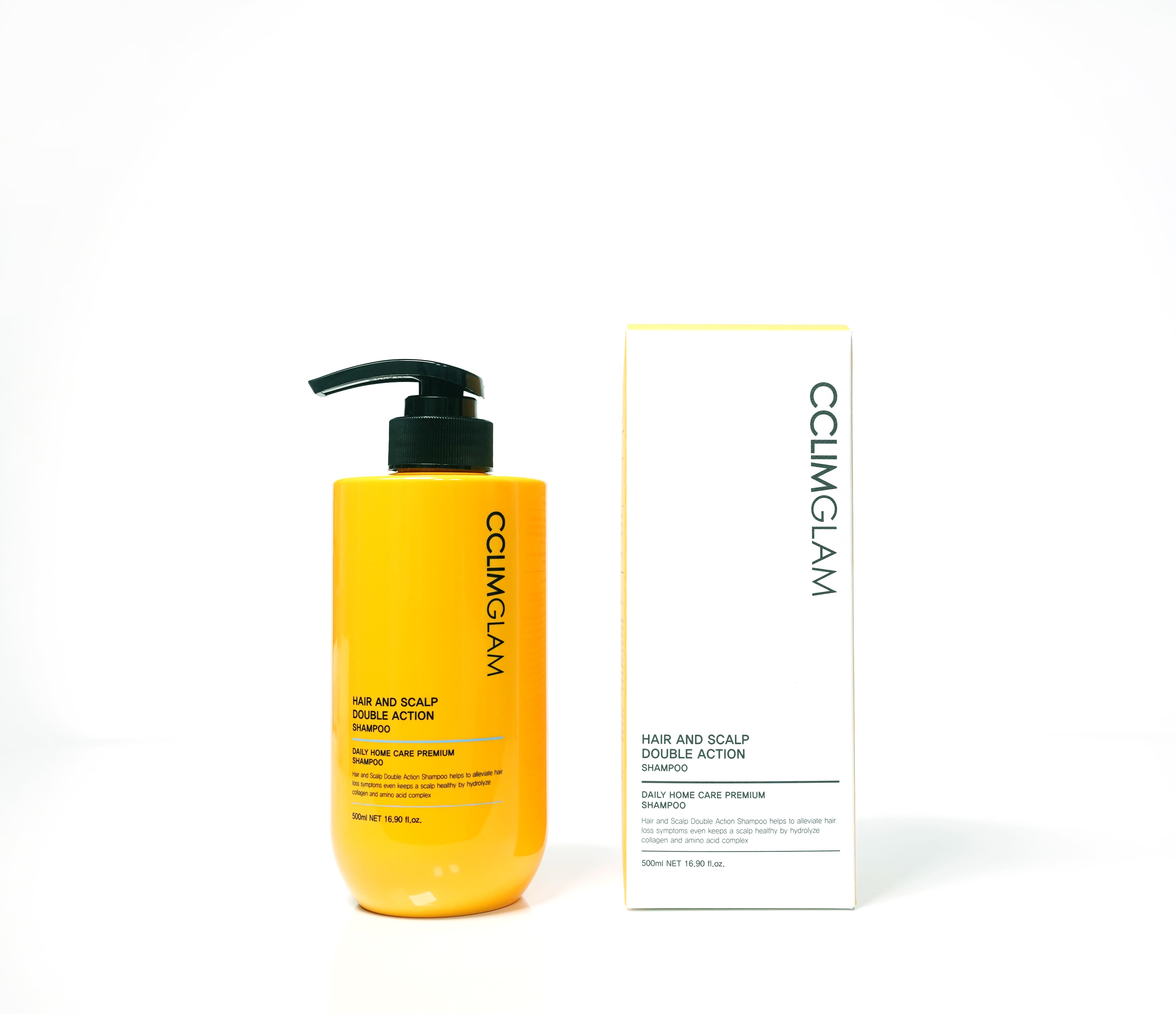 CCLIMGLAM HAIR AND SCALP DOUBLE ACTION SHAMPOO