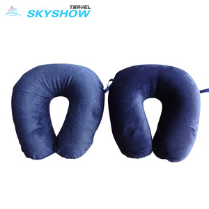 Cheap U Shape Lovely Comfortable Neck Pillow Filled With Polystyrene Beads Travel Pillow Airplane