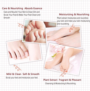 China professional customize foot and hand care feet scrub foot skin care moisturizing scrub