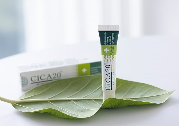 CICA20 Premium Scar Removal Gel, Stretch Mark Remover,Made in France, Skin Renewal Gel for acne