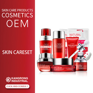 Cosmeceutical Herbal SKin Care Set GMP Factory OEM Cosmetics