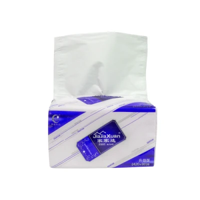 Customized Soft Silk Paper Tissue 12GSM/13.5GSM Face Cleaning Facial Tissue Paper China