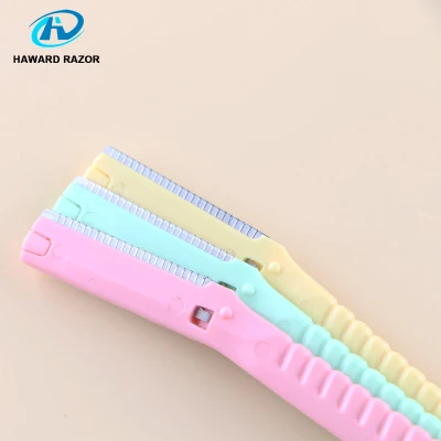 D105 Personal Care Disposable Eyebrow Razor Trimmer Set for Women