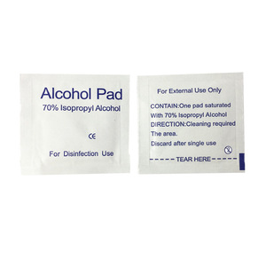 Disinfection alcohol single wet wipes /OEM alcohol pad