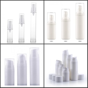 Empty 5ml 10ml 15ml 30ml 50ml 100ml 150ml Plastic Airless Pump Bottles for Cream and Lotion Cosmetics