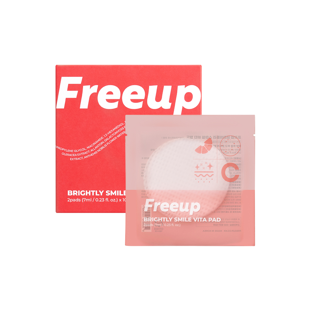 Freeup Brightly Smile Vita Pad (Portable / Pack of 10)(CPNP/FDA)