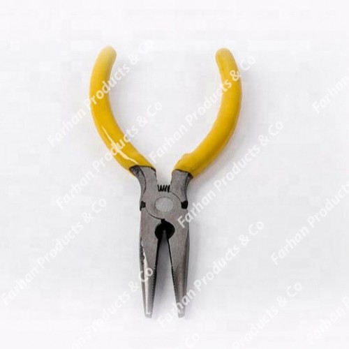 Hair Extension Stainless Steel Pliers Micro Rings Beads Loop Pulling Hook Tool