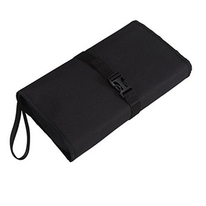 hanging toiletry bag for women makeup in organize large size black