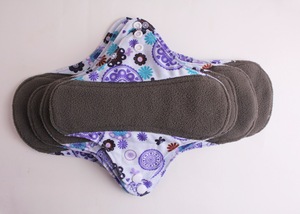 Happyflute sanitary napkin reusable Menstrual cloth Sanitary Pads for Women reusable menstrual pads