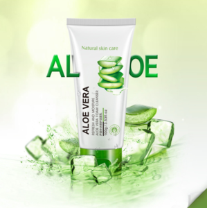 High quality Face Wash Aloe Vera Extract Hydrating Facial Cleanser for Skin Care Anti-aging And Moisturizing