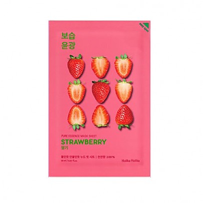 (Holika Holika) Pure Essence Mask Sheet - Strawberry