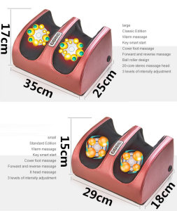 Hot sale massager products commercial home portable infrared electronic vibrator deep shiatsu pedicure foot massager