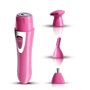 Lipstick Shape Portable Shaver, Electric Face Back Hair Removal, Leg Epilator, Body Shaving Machine for Female