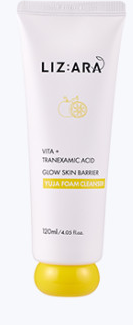 LIZARA Glow Skin Barrier Yuja Foam Cleanser