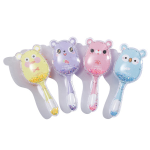 Lovely massage comb children cartoon air cushion comb bear hairdressing plastic air bag tarak pettine harkam peine comb