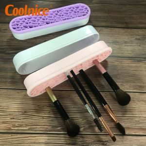 Multifunctional Portable Silicone Cosmetic Display Organizer Makeup Brush Holder