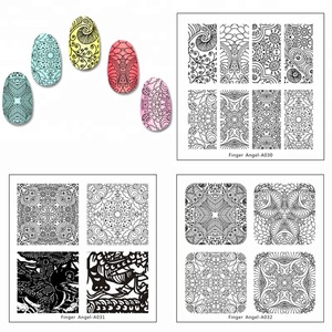New 15 Different Designs Fashion Nail Art Plates Manicure Template DIY Nail Products