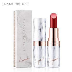 New Marble Velvet Matte Lipsticks Moisturizing Lip Stick Red Brown Pigments Makeup