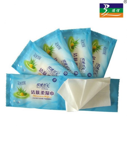 non-woven single restaurant wet wipes face Wipes