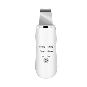 Professional Portable Sonic Skin Scrubber Facial Machine Skin Cleaner Ultrasonic Skin Scrubber