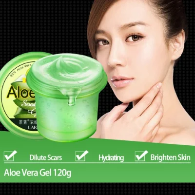 Pure Natural Organic Wrinkle Acneoil Control Repair and Moisturizing Aloe Vera Gel Skin Care