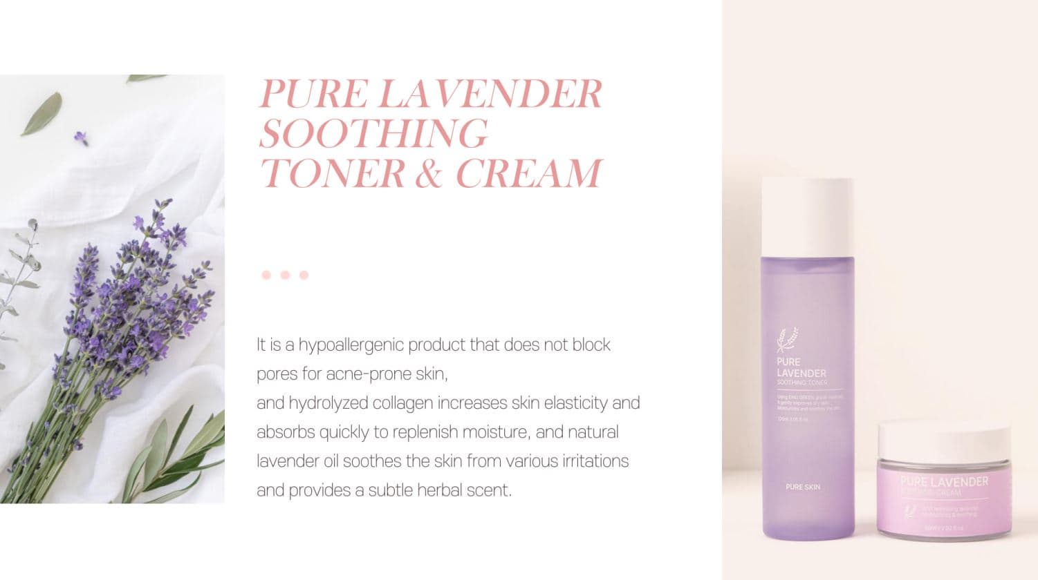 Pure Skin Lavender Soothing Cream