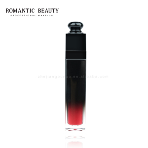 Romantic Beauty Moq 20pieces Custom Non-stick Cup Lip Gloss Moisturizing Waterproof Velvet Matte Lip Glaze