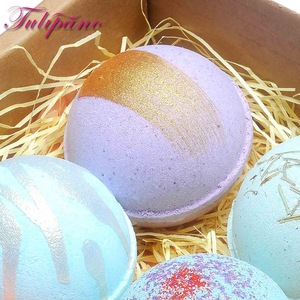 Shea Butter Natural Spa Colourful bath bombs fizzy