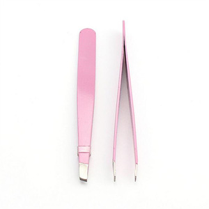 Stainless steel manicure tools eyebrow tweezer eyebrow shaper