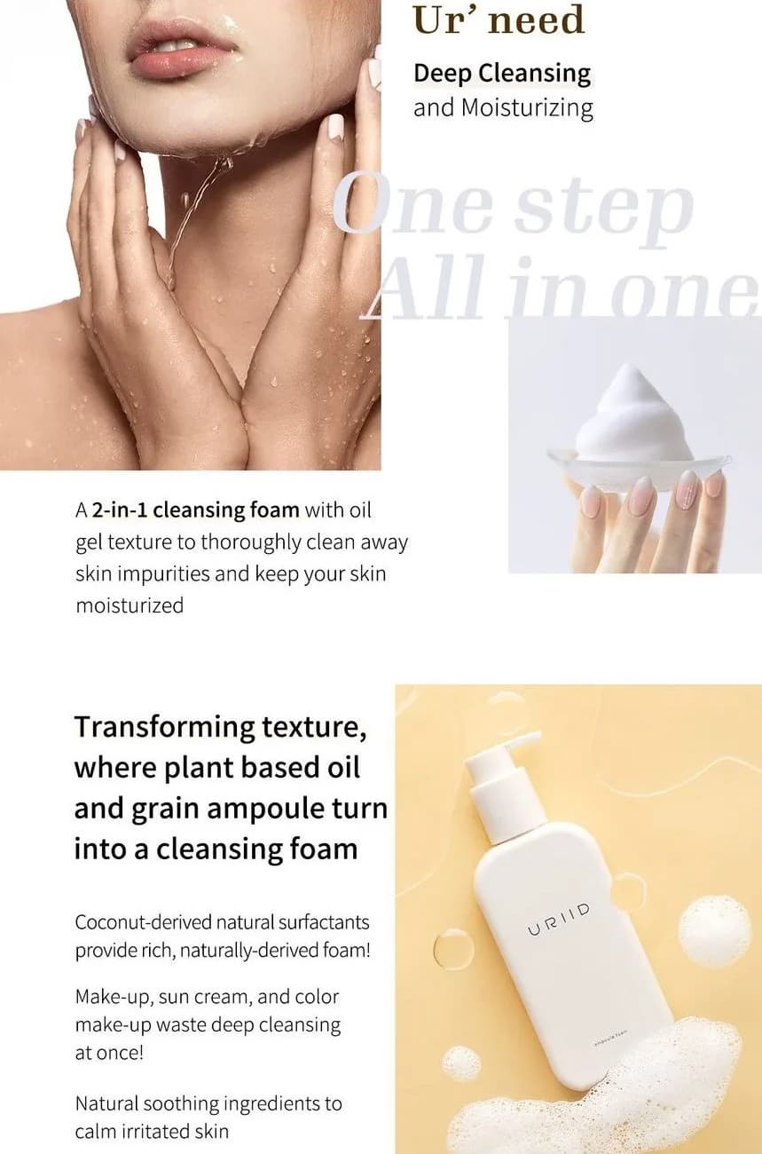 Vegan Cleansing Ampoule Foam
