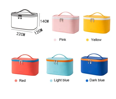 Women&prime; S Cosmetic Bag Make up Organizer Travel Make up Necessaries Organizer Zipper Makeup Case Pouch Toiletry Kit Bags