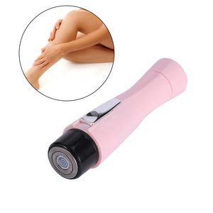 Womens Pink Portable Electric Shaver Hair Removal Machine Mini Epilator Lady Beauty Tools For Wholesale