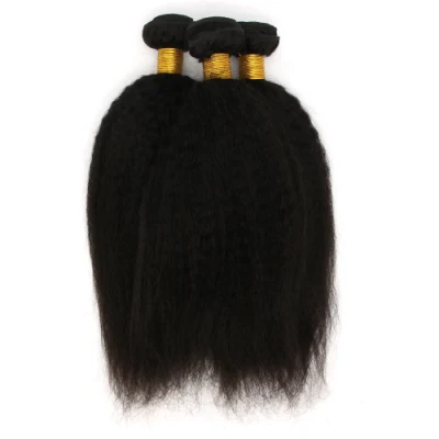 Xuchang Factory Wholesale Price Brazilian 100% Human Remy Hair Yaki Hair Hundles