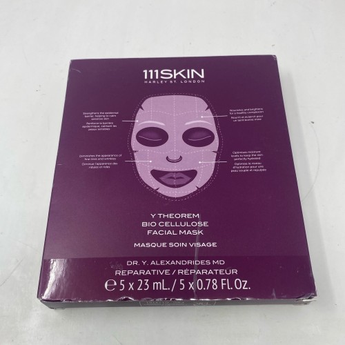 111SKIN Y Theorem Bio Cellulose Facial Mask — 5 × 23 mL