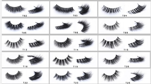 3D Mink Strip Eyelashes Wholesale