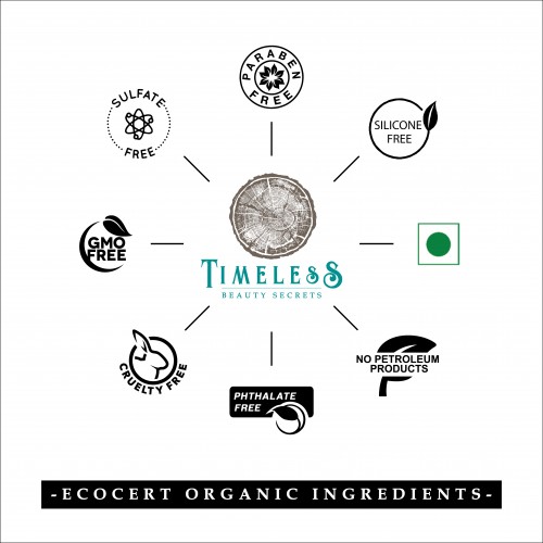 Timeless Beauty Secrets Organic Olive Oil Unscented Delicate Face Wash For Tender Skin