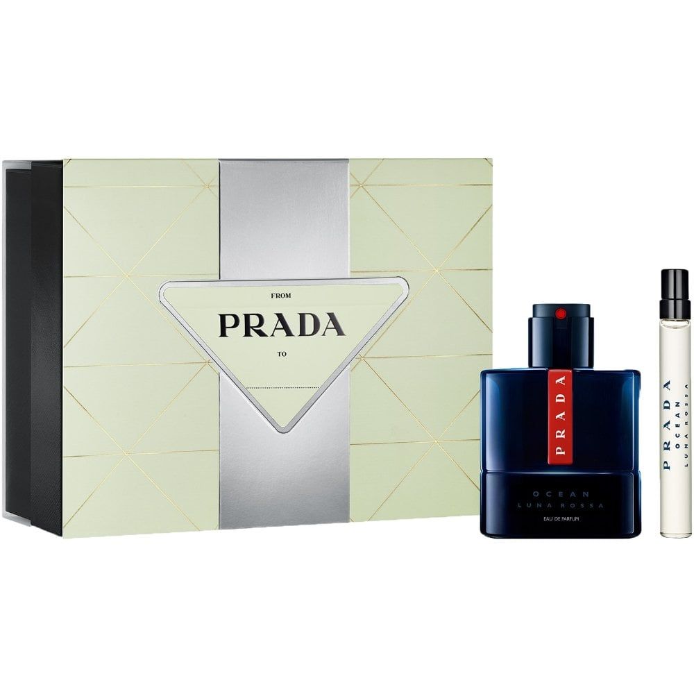 Prada Luna Rossa Carbon Eau de Toilette 50ml Gift Set.