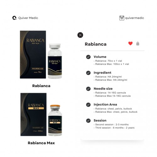 Rabianca 70cc / 100cc (max)