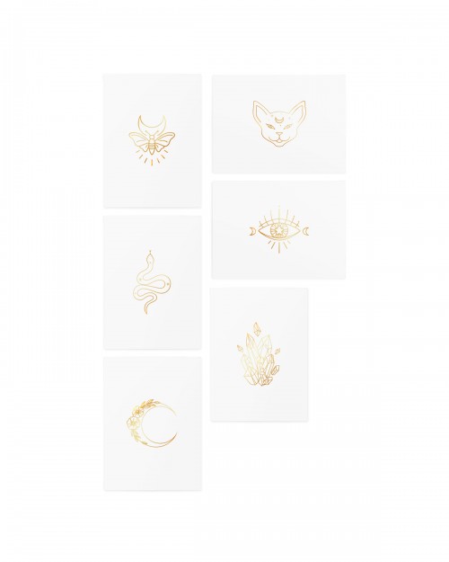 Gold Magic Set - TATTon.me temporary tattoos