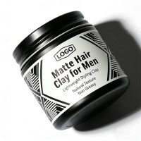 Custom Logo Hair Clay Paste for Men