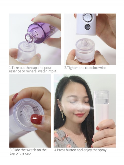 2020 new essence sprayer face mist sprayer directly into the lotion, essence, use, no dilution face mist sprayer nano