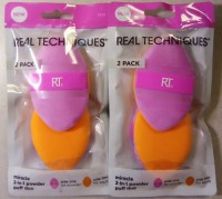Real Techniques Miracle 2-In-1 Powder Puff Duo