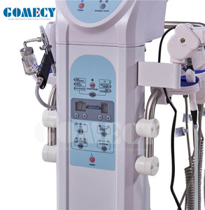 10-in-1 Beauty Machine: Microdermabrasion, Galvanic Current, High Frequency, Massage Brush, Vacuu