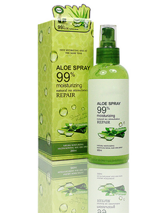 100% Natural Aloe Vera Spray Skin Toner for Oily Skin