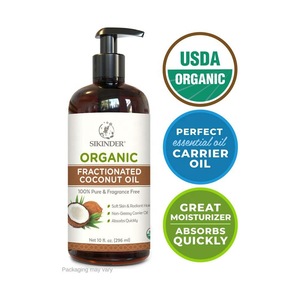 100% Pure Natural Organic Woman Private Label Carrier Oil Coconut Oil