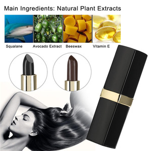 2018 New Type Hot Selling Fast  Hair Color Dye Pen Temporary Hair Dye To Cover White Disposable Hair Spray Pen Lipstick shape