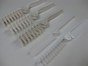 2019new design Best selling and cheaphotel disposable combs/unbreakable curved plastic hair comb